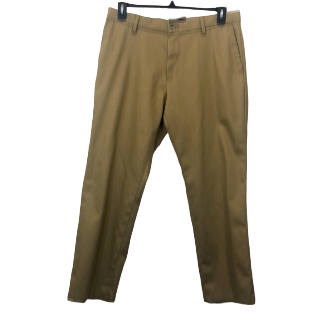 DOCKERS STRAIGHT FLEX COMFORT 34" X 28 1/2" 98 % COTTON Preworn